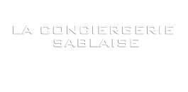 Logo et lien vers la conciergerie : La Conciergerie Sablaise